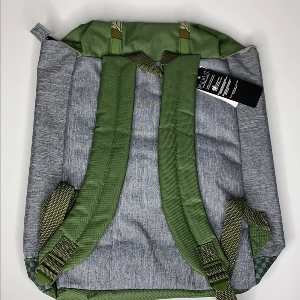 New Unisex Camo green Padded Strap school Backpack Bag nwt